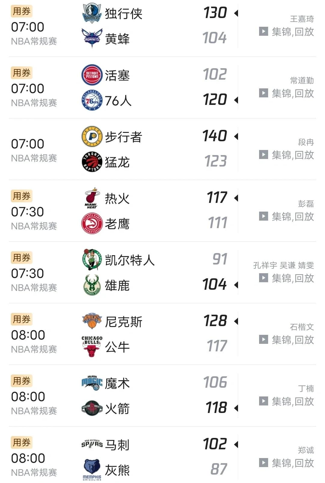 包含NBA常规赛赛程吃紧，皇家社会加时末段造点机会，气氛紧张，训练强度明显提升的词条